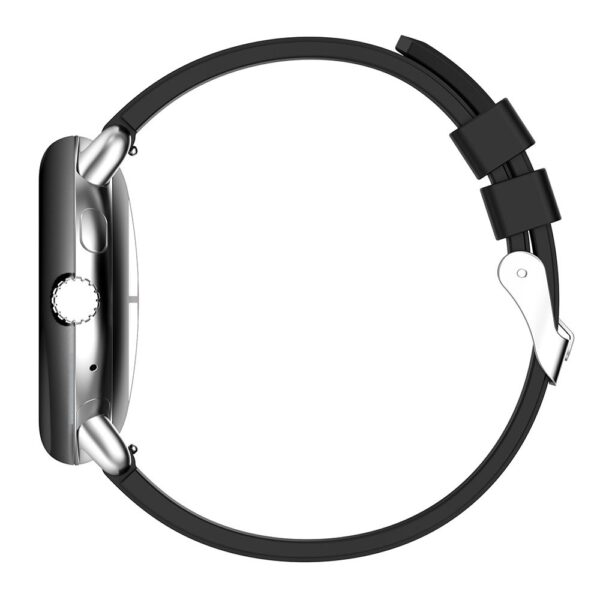 Pulseira SmartWatch Silicone Preto 20mm