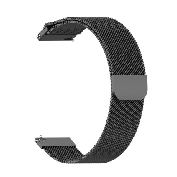 Pulseira SmartWatch Metal Preto 20mm