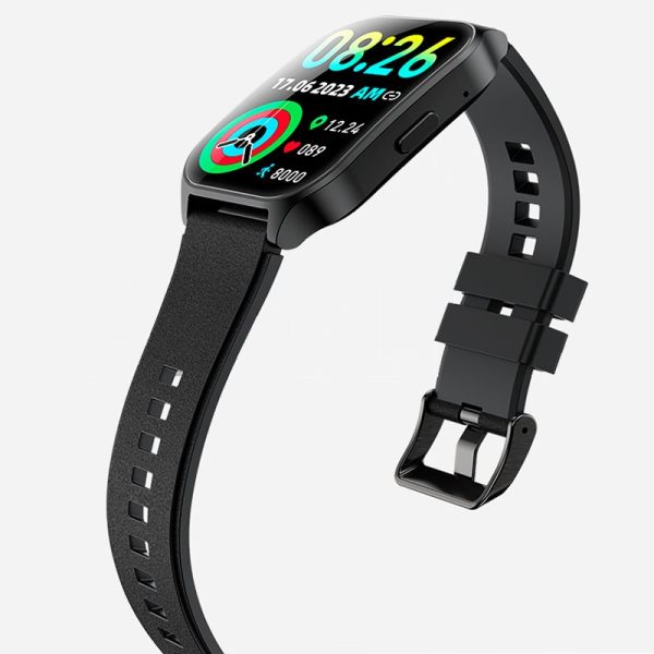 Smartwatch COOL Ecrã Amoled Curved Preto (Chamadas, Desporto, Saúde) - Image 2