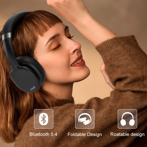 Auscultadores Bluetooth COOL Roller - Preto - Image 4