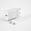 WIWU Carregador Quick PD Tipo-C Com Cabo Lightning 3A 20W U001 - Branco - Image 2