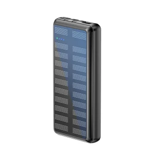 Rixus PowerBank Solar 20.000 mAh c/ Cabos RXPB47