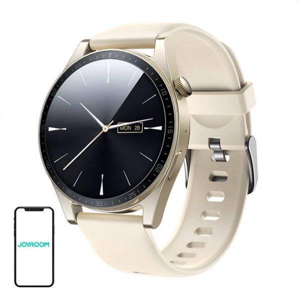 Smartwatch Joyroom JR-FC2 - Dourado (Chamadas, Saúde, Desporto) - Image 2