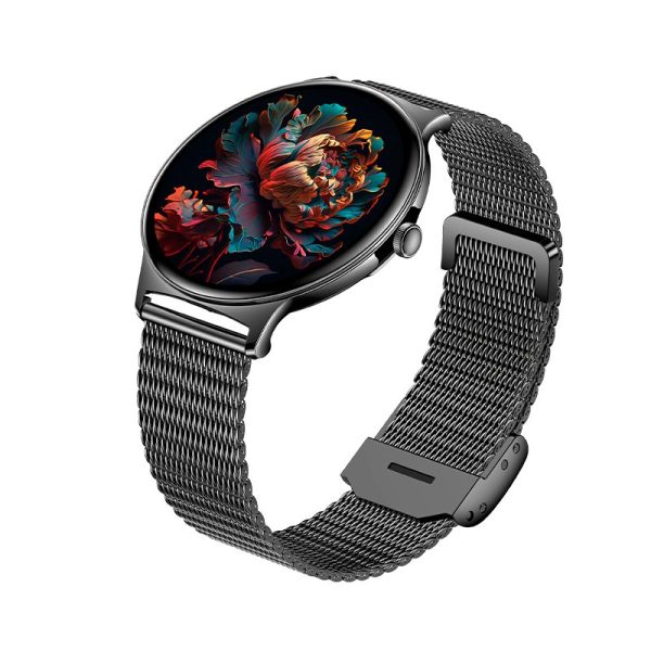 Smartwatch COOL Ultrathin + 2 Braceletes (Amoled, Chamadas, Ultrafino) Preto - Image 2