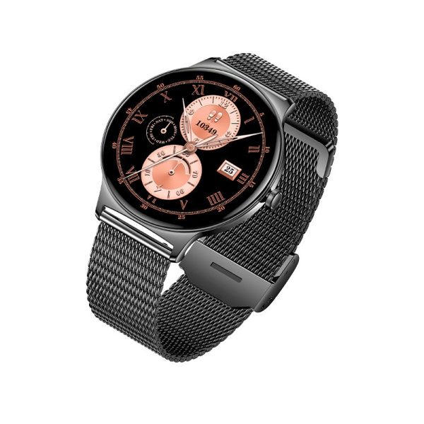 Smartwatch COOL Ultrathin + 2 Braceletes (Amoled, Chamadas, Ultrafino) Preto - Image 3