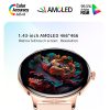 Smartwatch COOL Ultrathin + 2 Braceletes (AMOLED, Chamadas, Desporto, Saúde) Rosa - Image 7