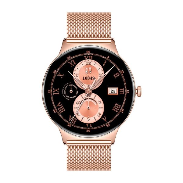 Smartwatch COOL Ultrathin + 2 Braceletes (AMOLED, Chamadas, Desporto, Saúde) Rosa - Image 6