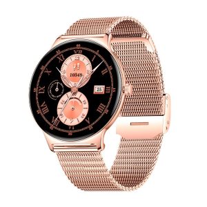 Smartwatch COOL Ultrathin + 2 Braceletes (AMOLED, Chamadas, Desporto, Saúde) Rosa