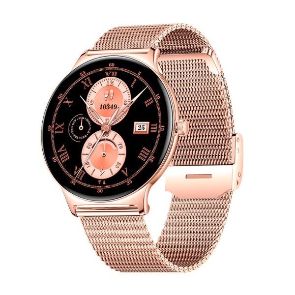 Smartwatch COOL Ultrathin + 2 Braceletes (AMOLED, Chamadas, Desporto, Saúde) Rosa