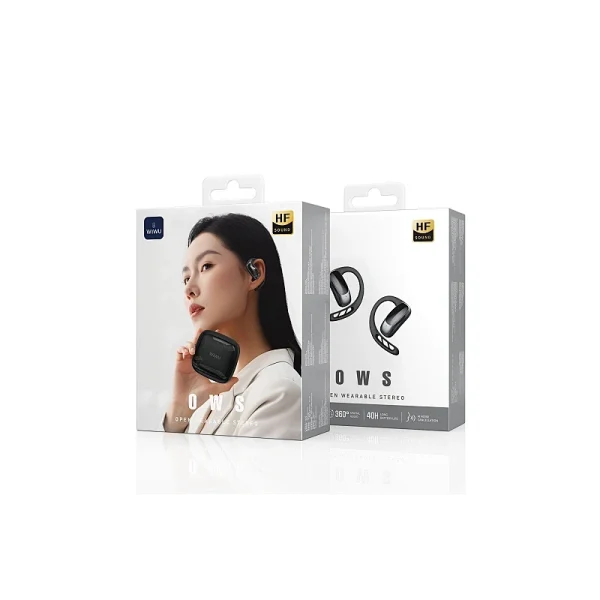 WiWU Fones de Ouvido Bluetooth O600 Openbuds - Branco - Image 4