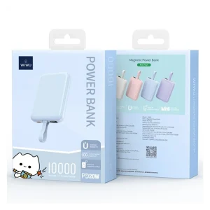 WIWU PowerBank 10.000mAh Plugin Play Wi-P024 - Branca