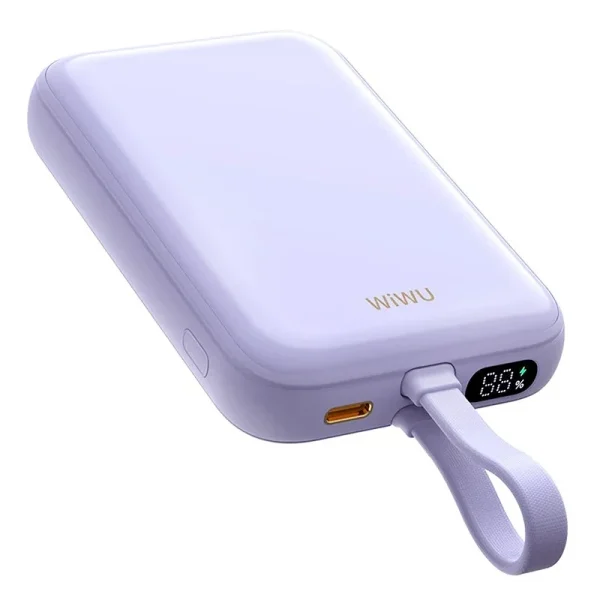 WIWU PowerBank 10.000mAh Plugin Play Wi-P024 - Branca - Image 3