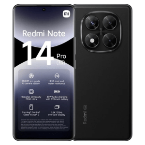 Smartphone Xiaomi Redmi Note 14 Pro 5G 8GB/256GB Dual Sim Preto