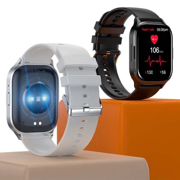 Smartwatch COOL Ecrã Amoled Curved Preto (Chamadas, Desporto, Saúde) - Image 8