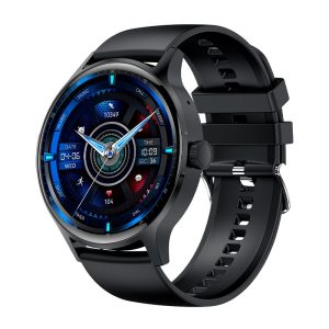 Smartwatch COOL Iris Silicone Preto (Amoled, Chamadas, Saúde, Desporto)